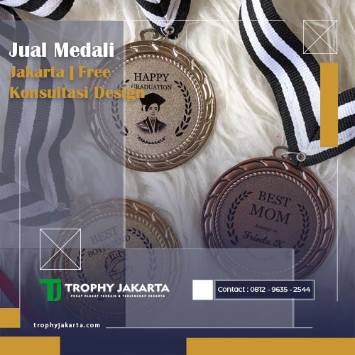 Jual Medali Jakarta | Free Konsultasi Design